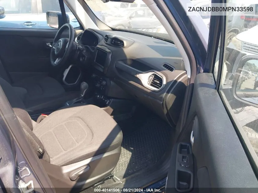 ZACNJDBB0MPN33598 2021 Jeep Renegade Latitude