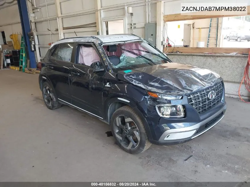 2021 Jeep Renegade Jeepster 4X4 VIN: ZACNJDAB7MPM38022 Lot: 40156832