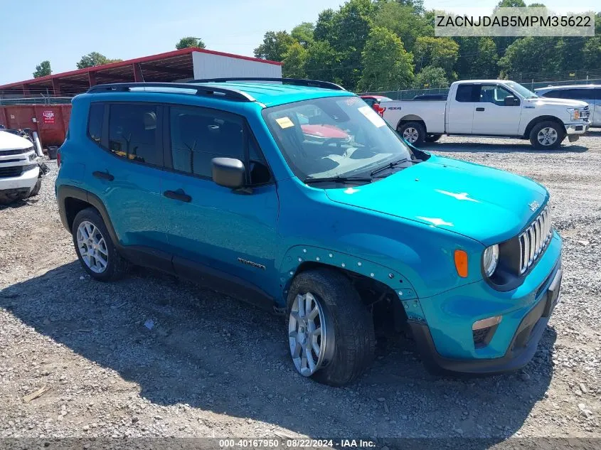 ZACNJDAB5MPM35622 2021 Jeep Renegade Sport 4X4