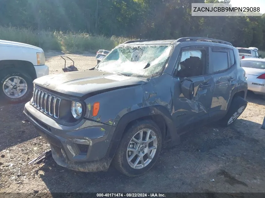 ZACNJCBB9MPN29088 2021 Jeep Renegade Latitude Fwd