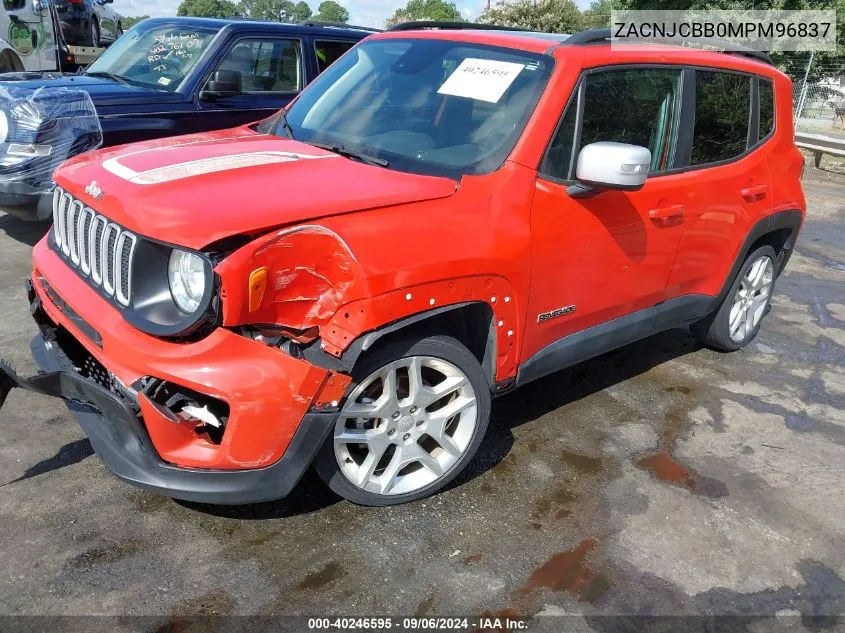 ZACNJCBB0MPM96837 2021 Jeep Renegade Islander Fwd