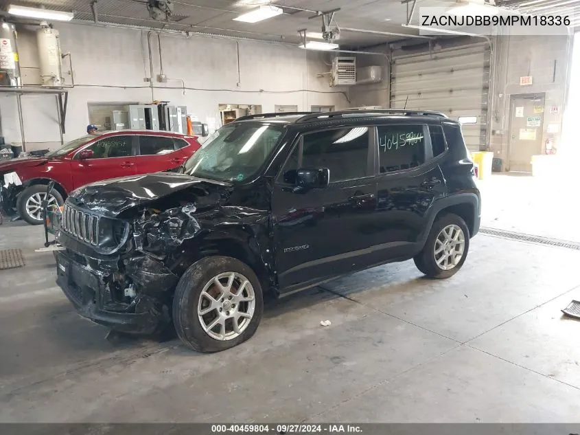 2021 Jeep Renegade Latitude 4X4 VIN: ZACNJDBB9MPM18336 Lot: 40459804