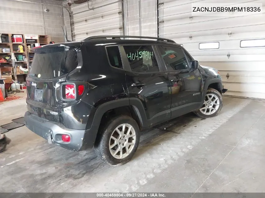 2021 Jeep Renegade Latitude 4X4 VIN: ZACNJDBB9MPM18336 Lot: 40459804