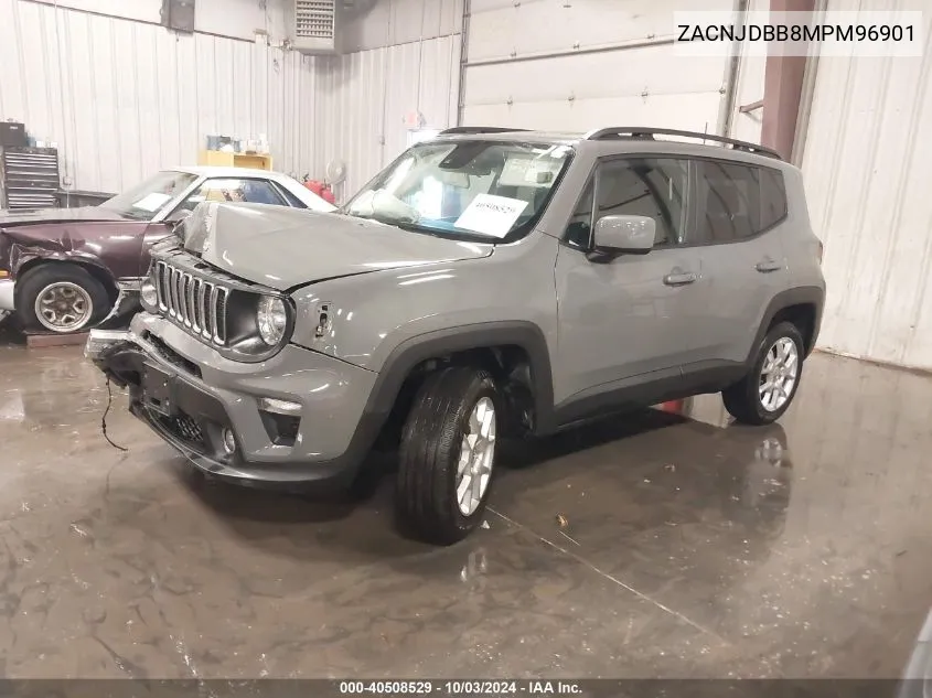 ZACNJDBB8MPM96901 2021 Jeep Renegade Latitude 4X4