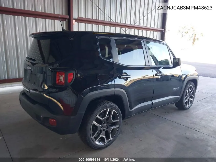 2021 Jeep Renegade Jeepster Fwd VIN: ZACNJCAB3MPM48623 Lot: 40599384