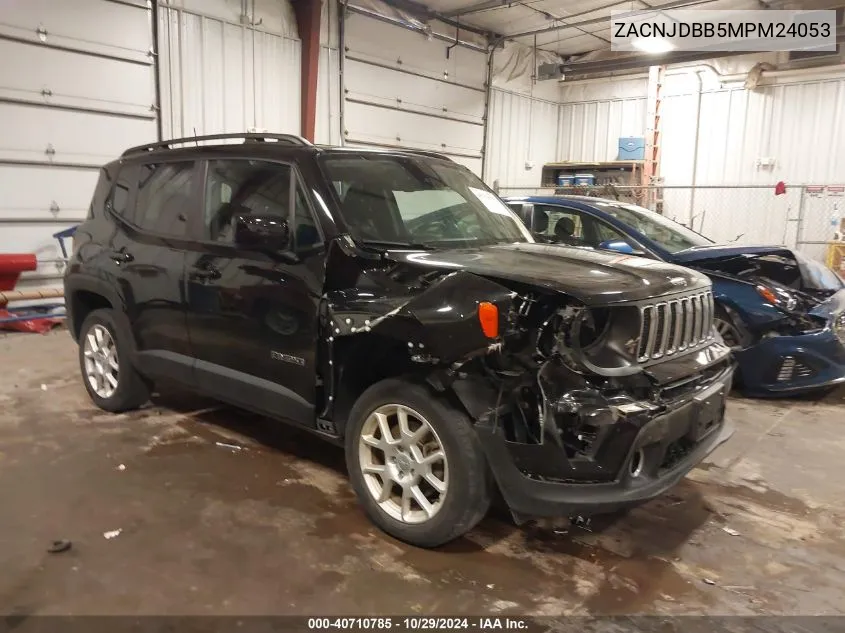 2021 Jeep Renegade Latitude 4X4 VIN: ZACNJDBB5MPM24053 Lot: 40710785