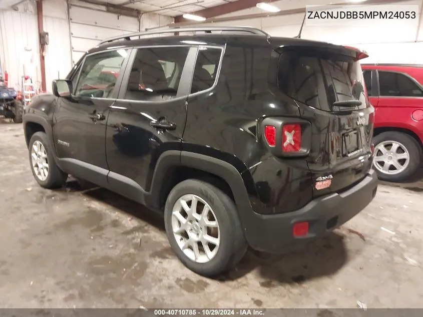 2021 Jeep Renegade Latitude 4X4 VIN: ZACNJDBB5MPM24053 Lot: 40710785