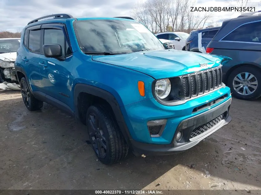 2021 Jeep Renegade 80Th Anniversary 4X4 VIN: ZACNJDBB4MPN35421 Lot: 40822370