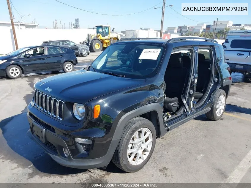 2021 Jeep Renegade Latitude Fwd VIN: ZACNJCBBXMPM79284 Lot: 40885367