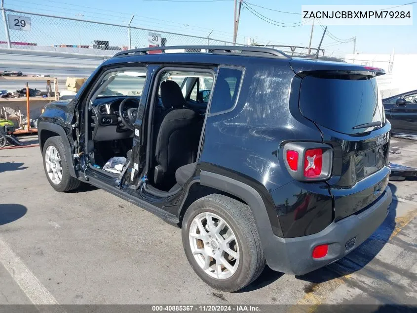 2021 Jeep Renegade Latitude Fwd VIN: ZACNJCBBXMPM79284 Lot: 40885367