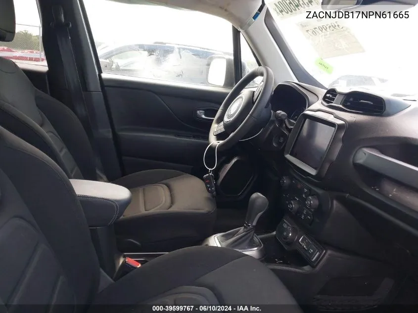 ZACNJDB17NPN61665 2022 Jeep Renegade Latitude 4X4