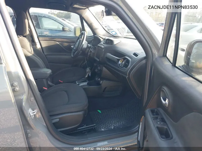 ZACNJDE11NPN83530 2022 Jeep Renegade Altitude