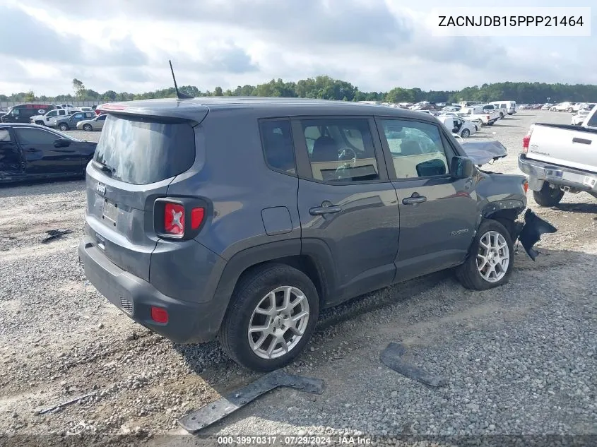 ZACNJDB15PPP21464 2023 Jeep Renegade Latitude