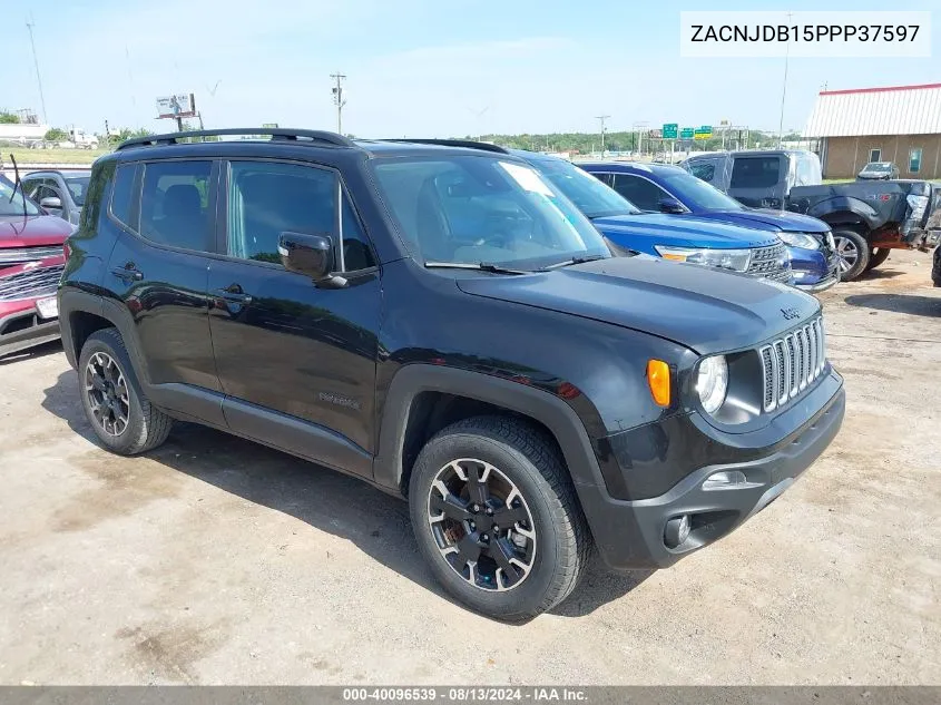 2023 Jeep Renegade Upland 4X4 VIN: ZACNJDB15PPP37597 Lot: 40096539