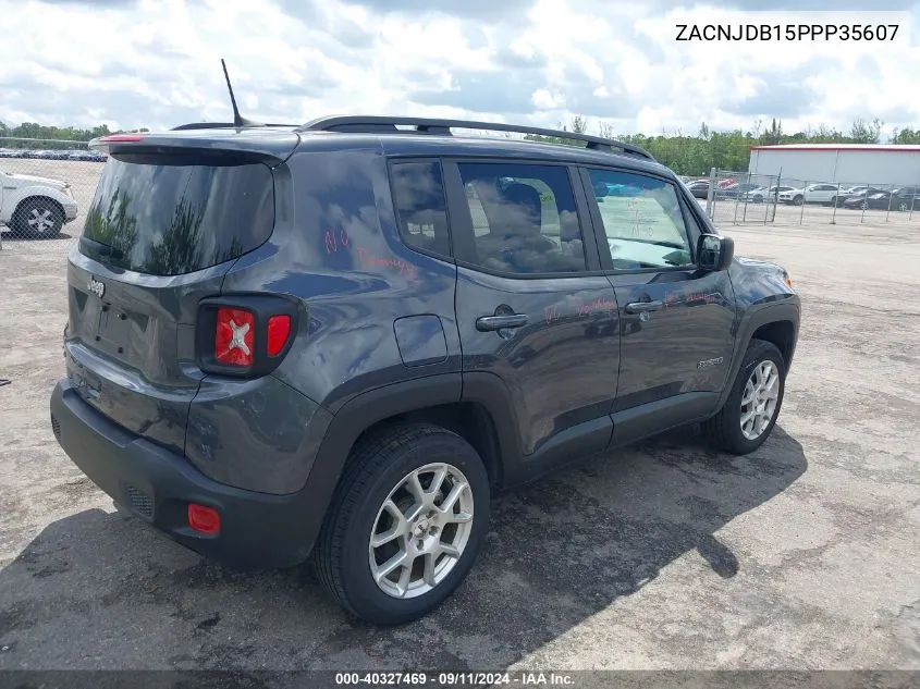 2023 Jeep Renegade Latitude VIN: ZACNJDB15PPP35607 Lot: 40327469