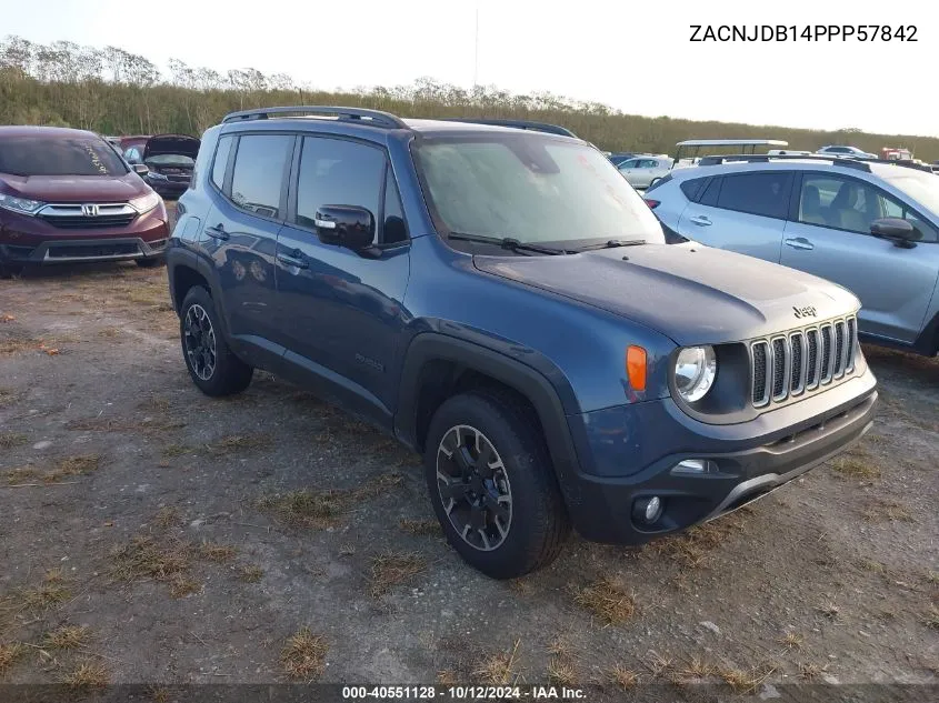 2023 Jeep Renegade Upland 4X4 VIN: ZACNJDB14PPP57842 Lot: 40551128