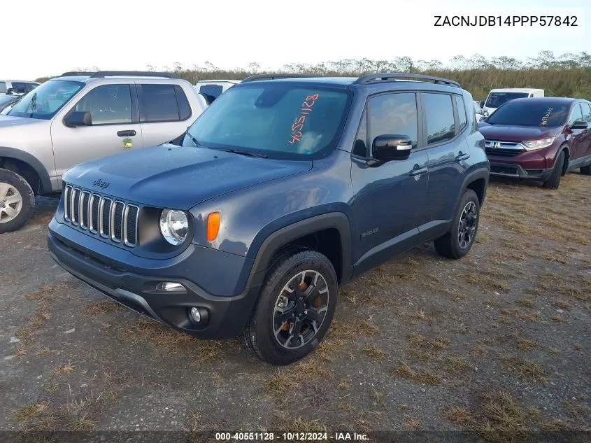 2023 Jeep Renegade Upland 4X4 VIN: ZACNJDB14PPP57842 Lot: 40551128