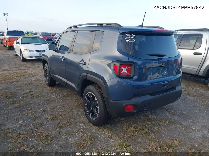 2023 Jeep Renegade Upland 4X4 VIN: ZACNJDB14PPP57842 Lot: 40551128