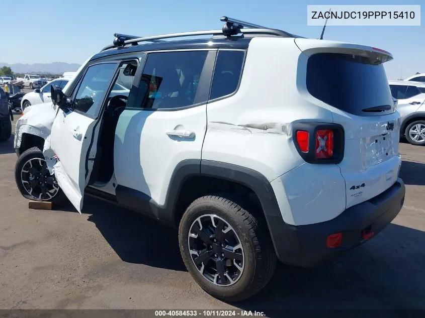 2023 Jeep Renegade Trailhawk 4X4 VIN: ZACNJDC19PPP15410 Lot: 40584533