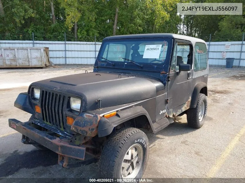 1990 Jeep Wrangler / Yj S VIN: 2J4FY19EXLJ556097 Lot: 40205021