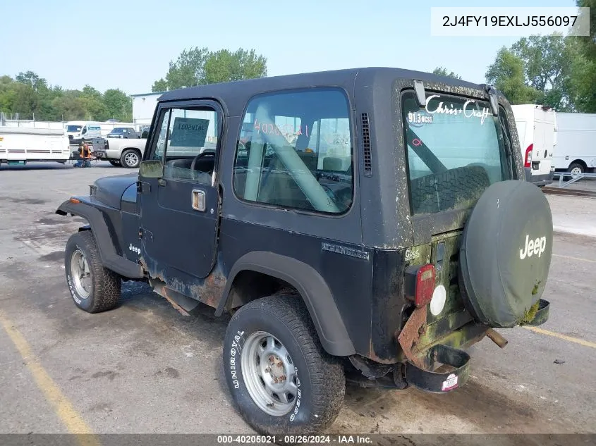 1990 Jeep Wrangler / Yj S VIN: 2J4FY19EXLJ556097 Lot: 40205021