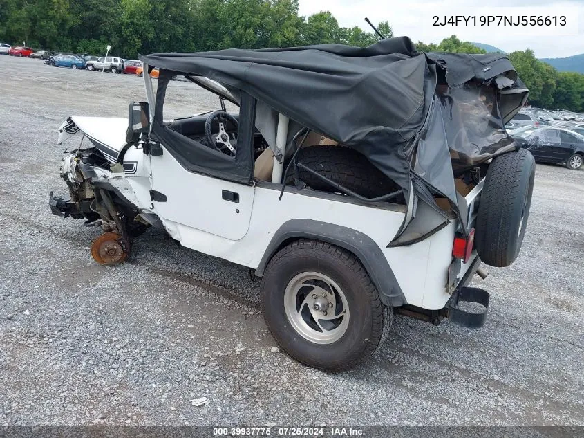 1992 Jeep Wrangler / Yj S VIN: 2J4FY19P7NJ556613 Lot: 39937775