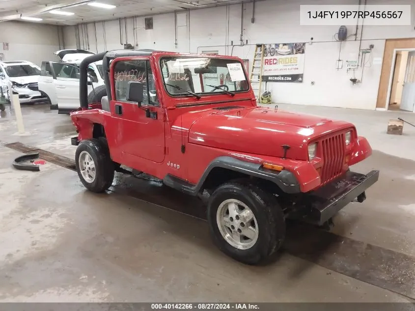 1994 Jeep Wrangler / Yj S VIN: 1J4FY19P7RP456567 Lot: 40142266