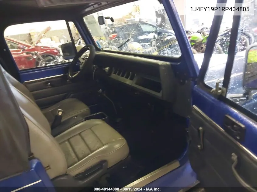 1J4FY19P1RP404805 1994 Jeep Wrangler / Yj S