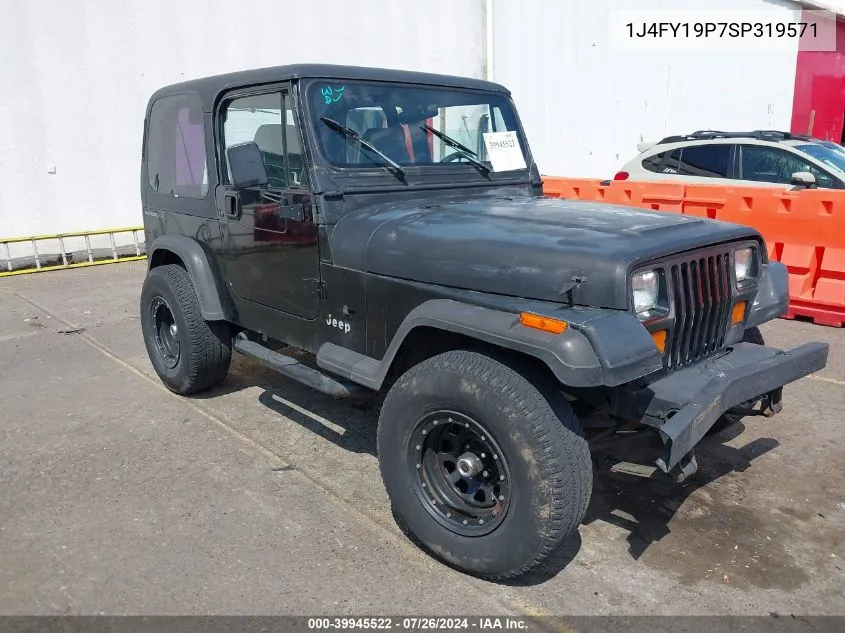 1J4FY19P7SP319571 1995 Jeep Wrangler / Yj S/Rio Grande