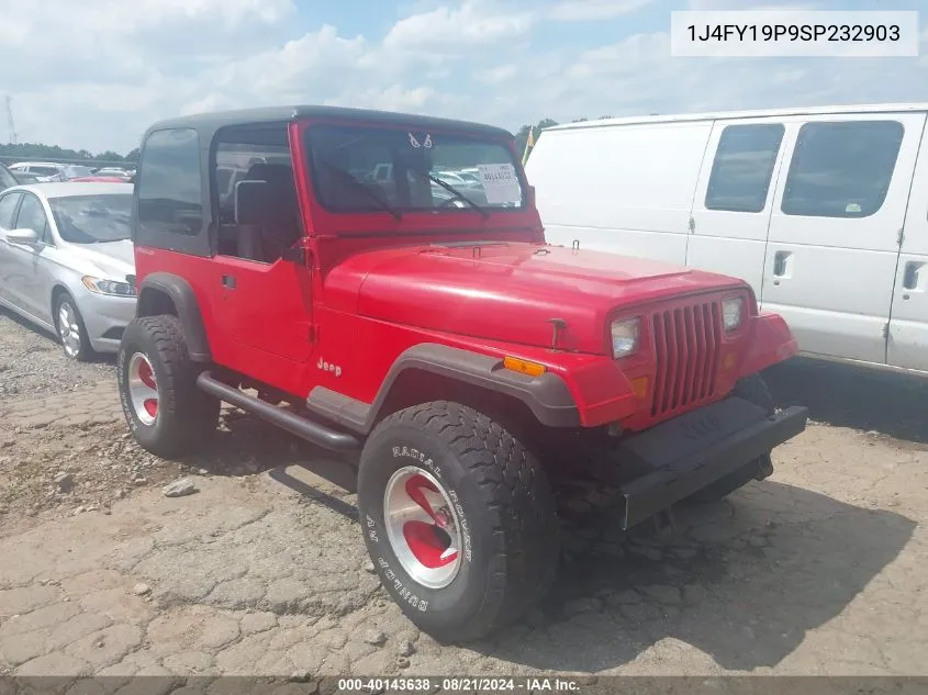 1J4FY19P9SP232903 1995 Jeep Wrangler / Yj S/Rio Grande