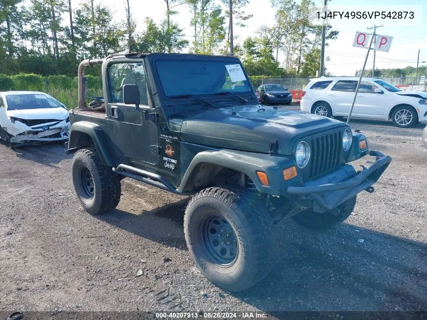 1J4FY49S6VP542873 1997 Jeep Wrangler Sahara