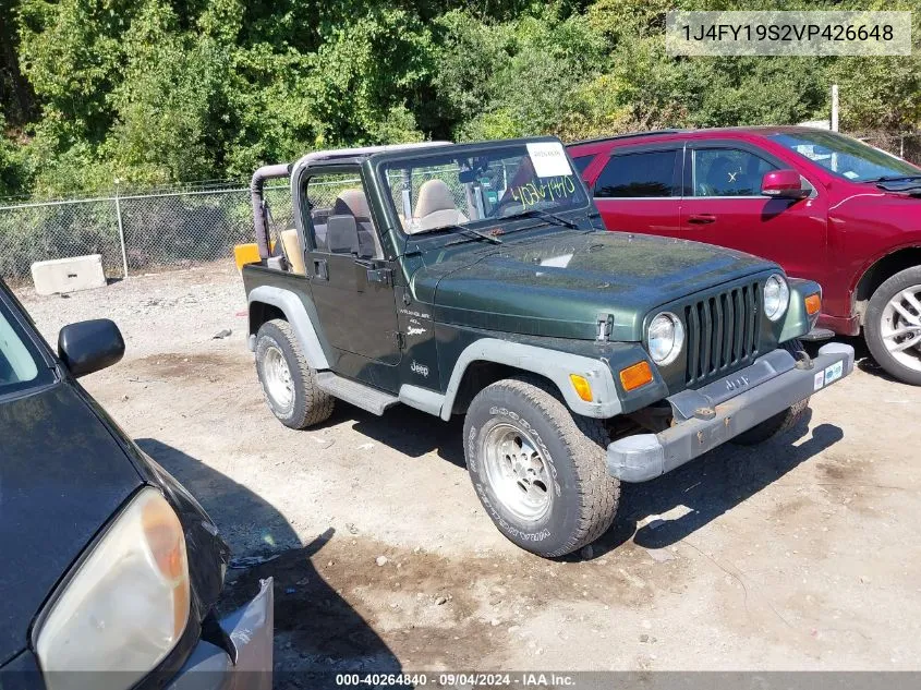 1J4FY19S2VP426648 1997 Jeep Wrangler Sport