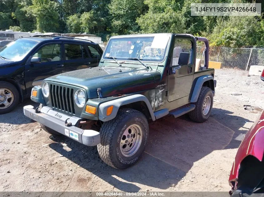 1J4FY19S2VP426648 1997 Jeep Wrangler Sport