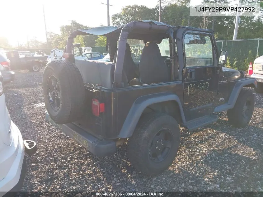 1997 Jeep Wrangler Se VIN: 1J4FY29P9VP427992 Lot: 40267386