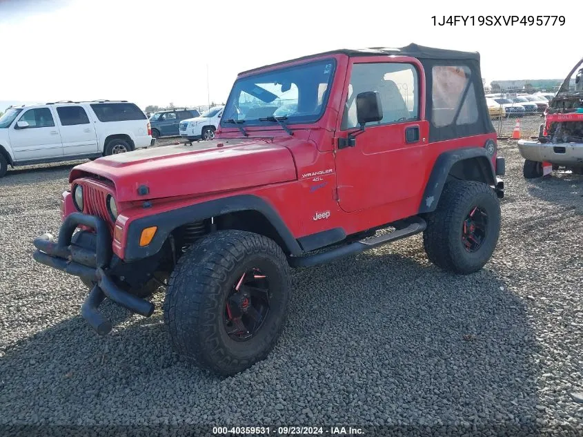 1997 Jeep Wrangler Sport VIN: 1J4FY19SXVP495779 Lot: 40359531