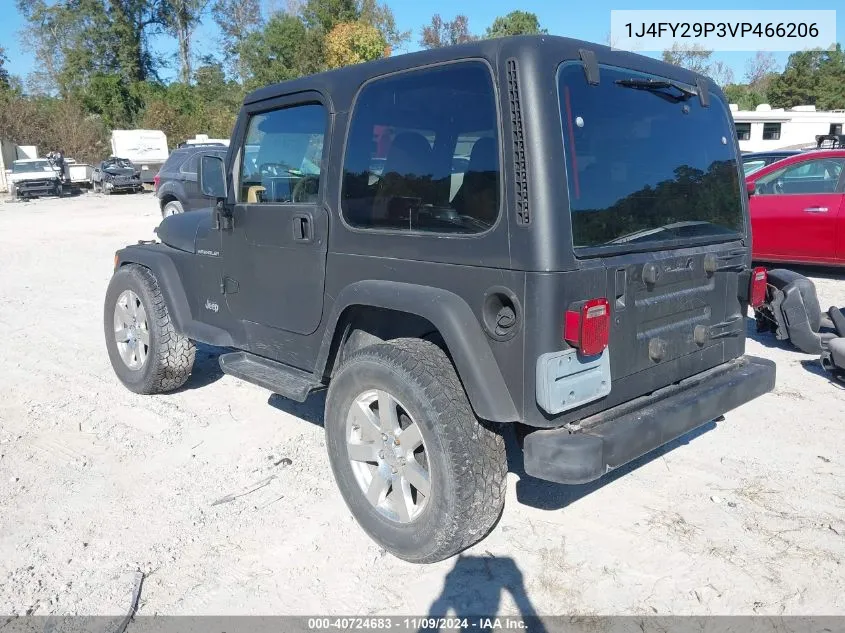 1997 Jeep Wrangler / Tj Se VIN: 1J4FY29P3VP466206 Lot: 40724683