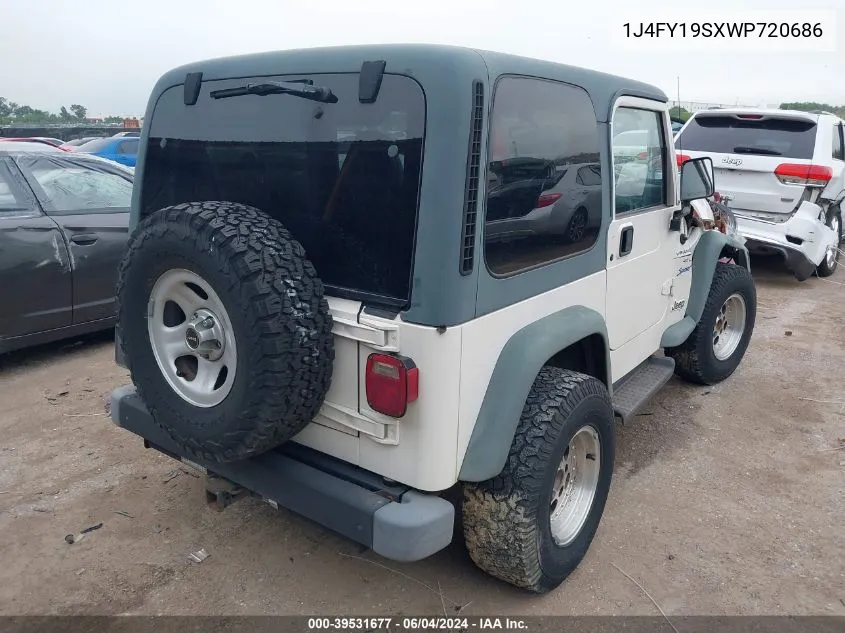 1J4FY19SXWP720686 1998 Jeep Wrangler Sport