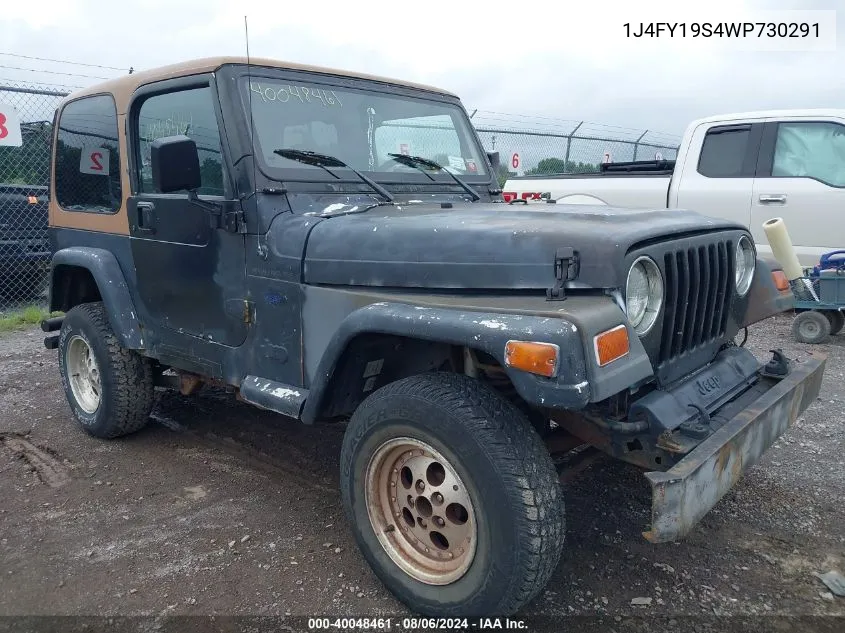 1J4FY19S4WP730291 1998 Jeep Wrangler Sport