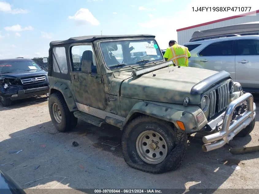 1J4FY19S8XP471077 1999 Jeep Wrangler Sport