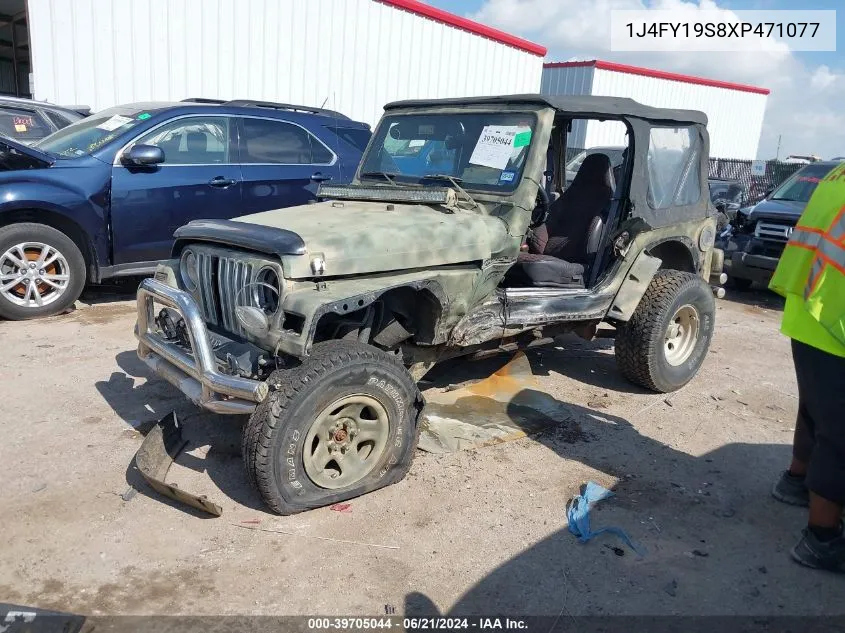 1J4FY19S8XP471077 1999 Jeep Wrangler Sport