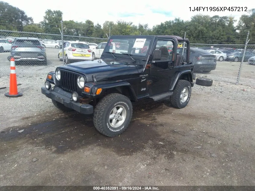 1J4FY19S6XP457212 1999 Jeep Wrangler Sport