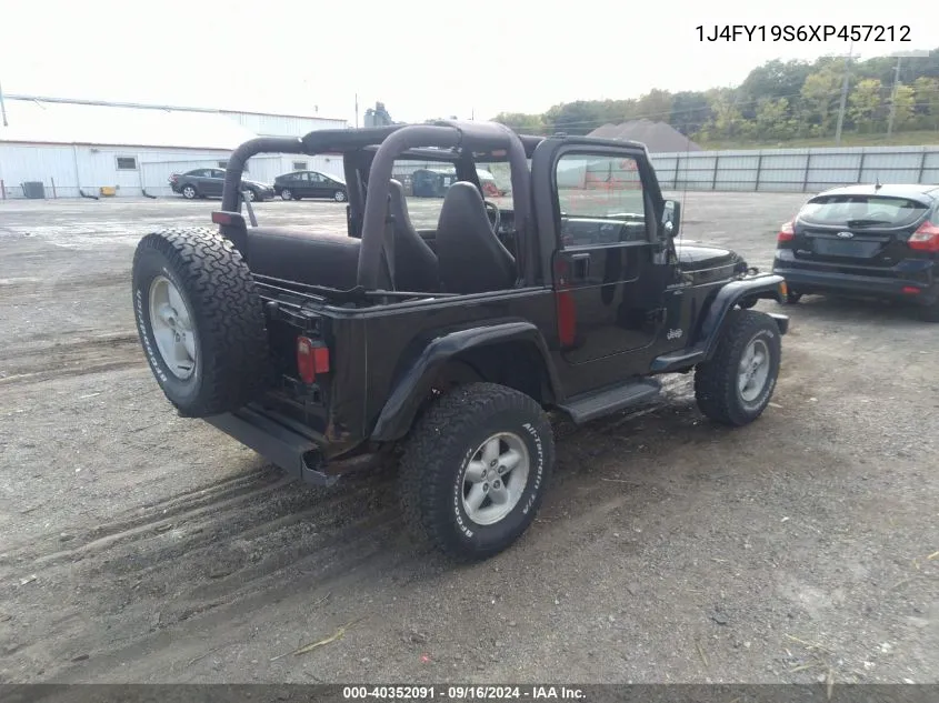 1J4FY19S6XP457212 1999 Jeep Wrangler Sport