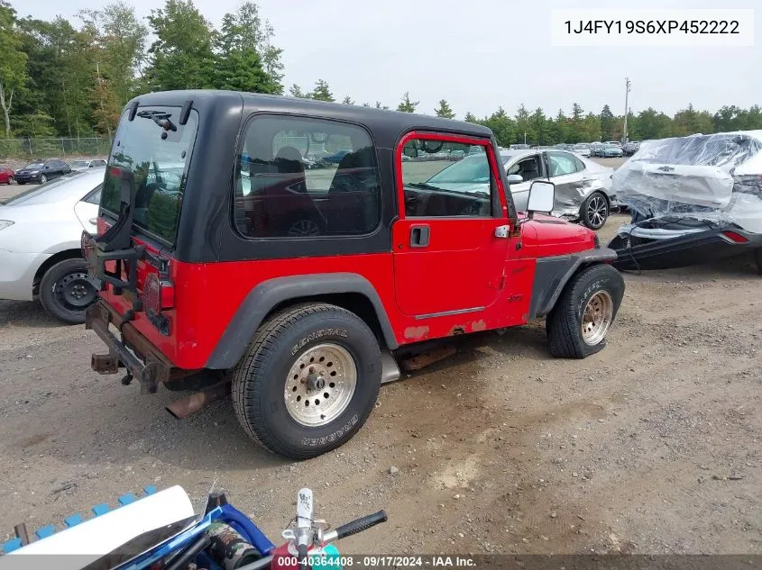 1J4FY19S6XP452222 1999 Jeep Wrangler Sport