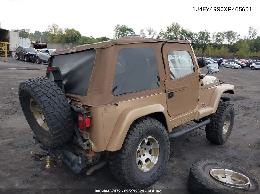 1J4FY49S0XP465601 1999 Jeep Wrangler Sahara