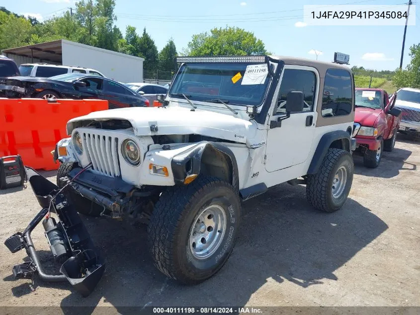 1J4FA29P41P345084 2001 Jeep Wrangler Se