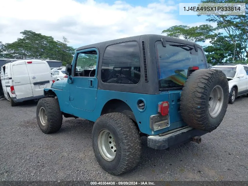 2001 Jeep Wrangler Sport VIN: 1J4FA49SX1P333814 Lot: 40304438