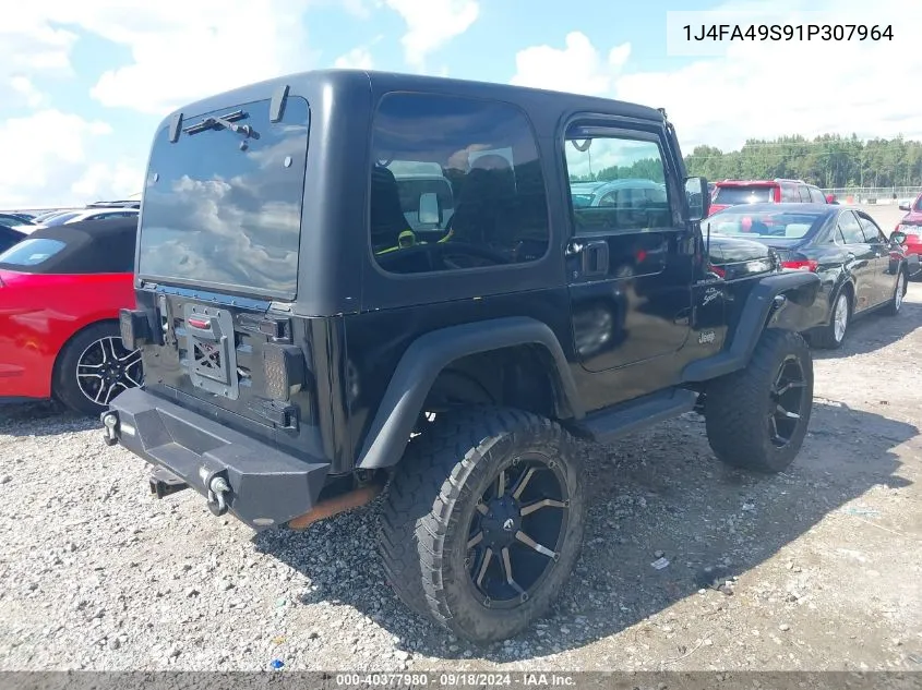 2001 Jeep Wrangler Sport VIN: 1J4FA49S91P307964 Lot: 40377980