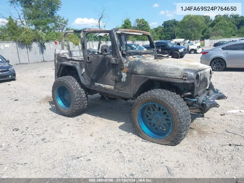 2004 Jeep Wrangler Rubicon VIN: 1J4FA69S24P764650 Lot: 39914196