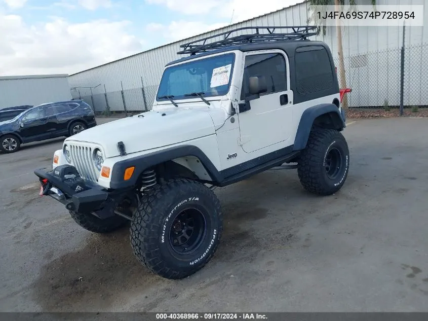 1J4FA69S74P728954 2004 Jeep Wrangler Rubicon