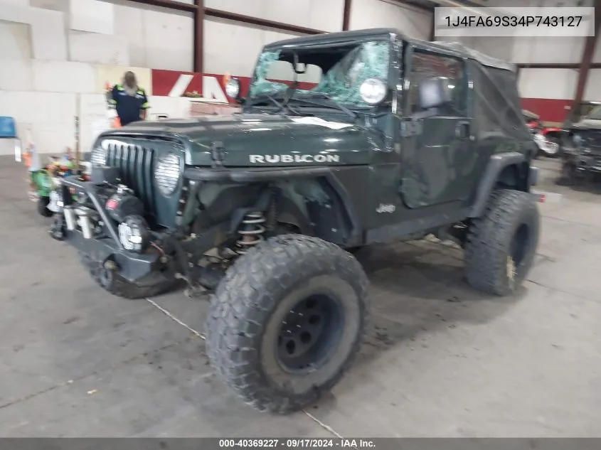 1J4FA69S34P743127 2004 Jeep Wrangler Rubicon